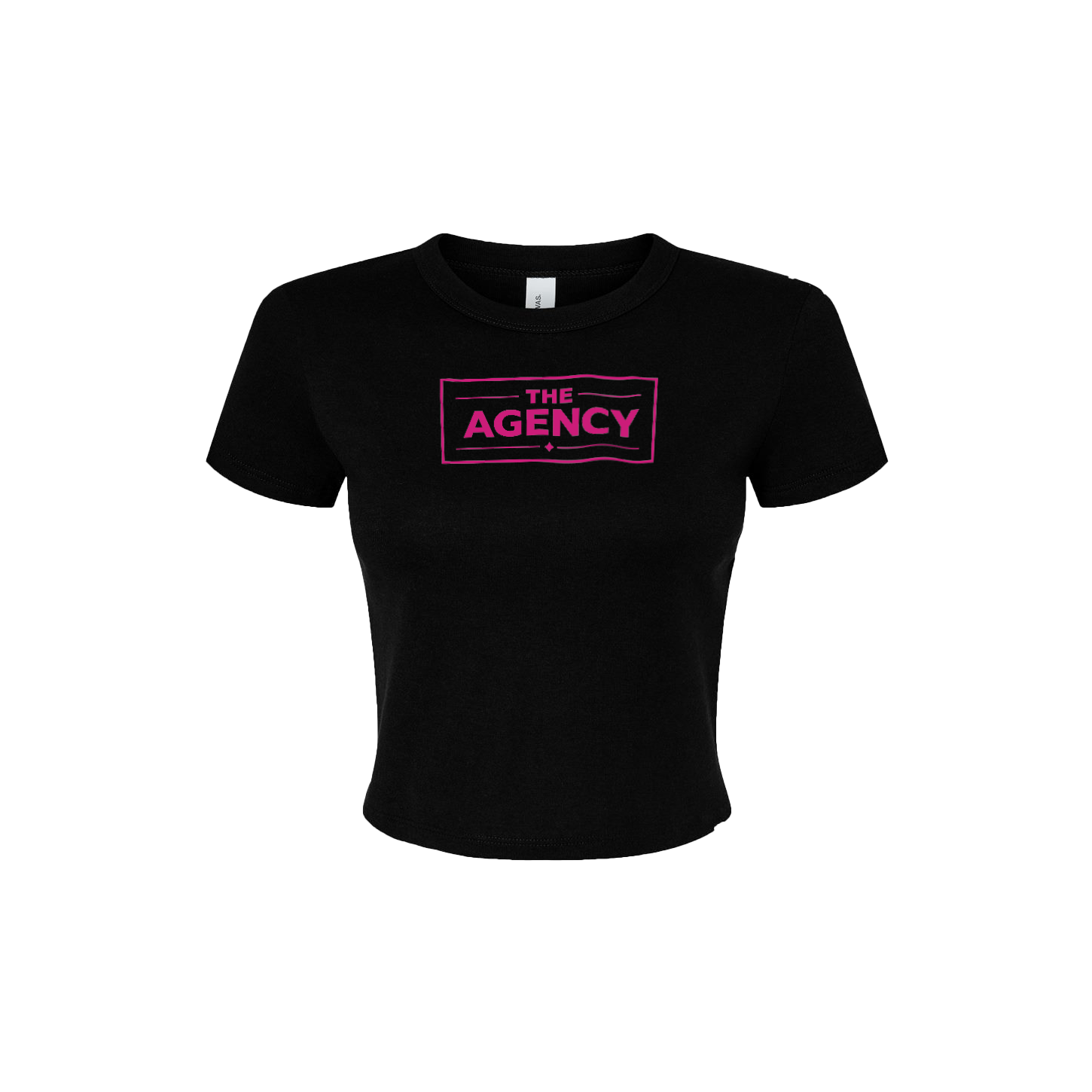 The Agency Micro Rib Baby Tee
