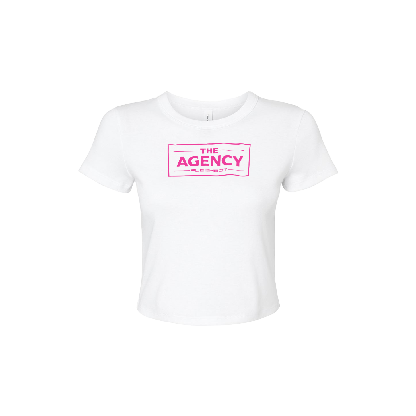 The Agency by Fleshbot Micro Rib Baby Tee